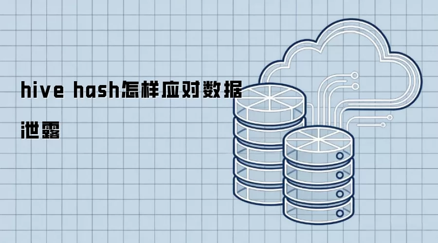 hive hash如何应对数据泄露