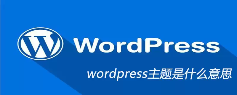 wordpress主题究竟是什么意思