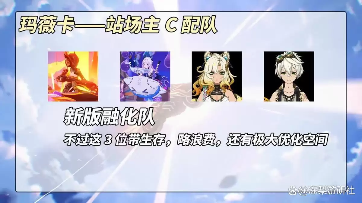 原神玛薇卡平民配队建议