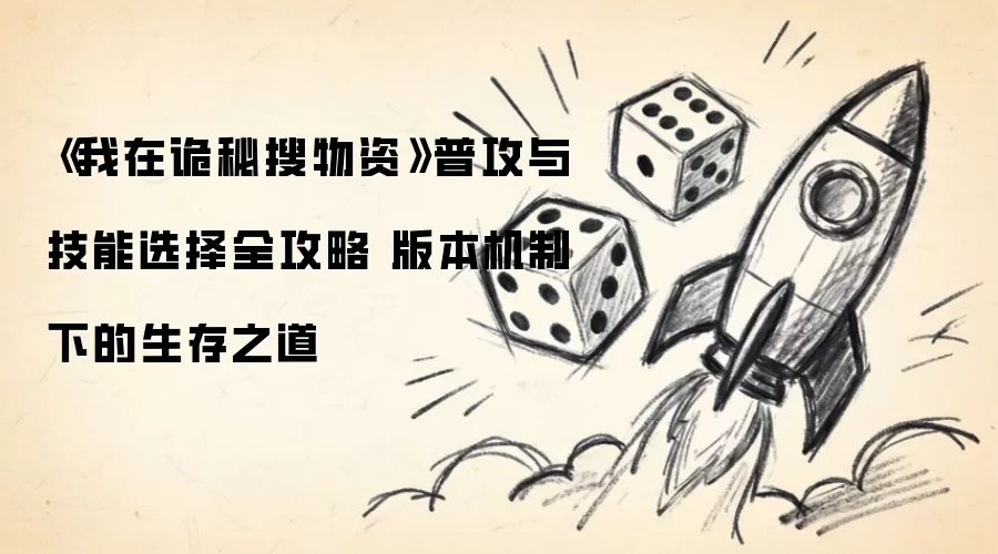 我在诡秘搜物资 普攻与技能选择全攻略 版本机制下的生存之道