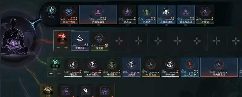 《太吾绘卷：天幕心帷》核心功法与技巧解析-定慧惊鬼流玩法详解
