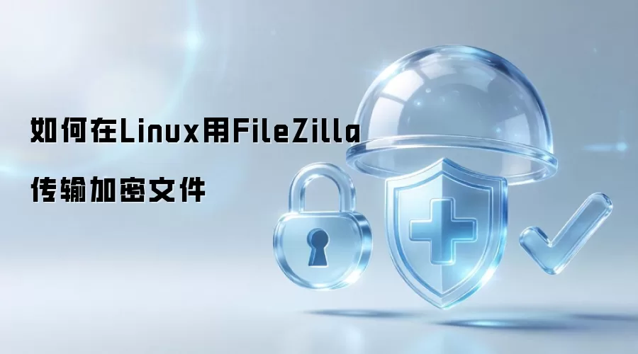 怎样在Linux用FileZilla传输加密文件