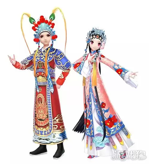 QQ飞车手游武生花旦 京剧动作套装全新登场