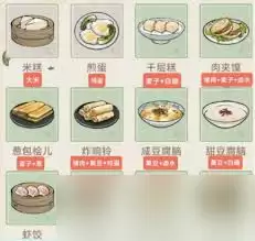 华夏千秋食谱攻略有哪些
