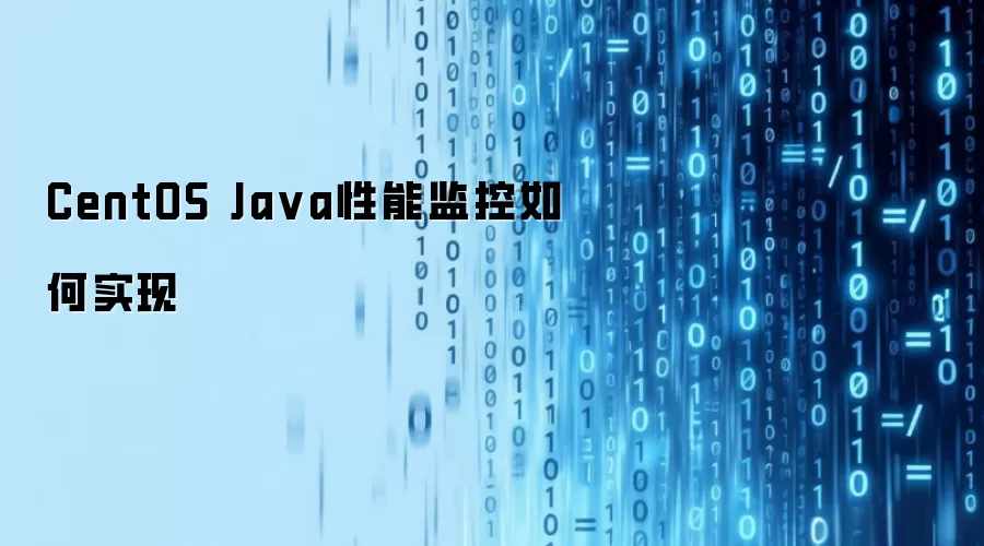 CentOS Java性能监控怎样实现