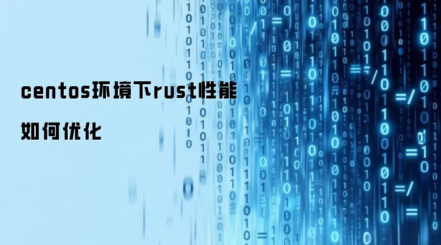 centos环境下如何优化rust性能