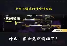 无畏契约手游紫阙金琅何时返场