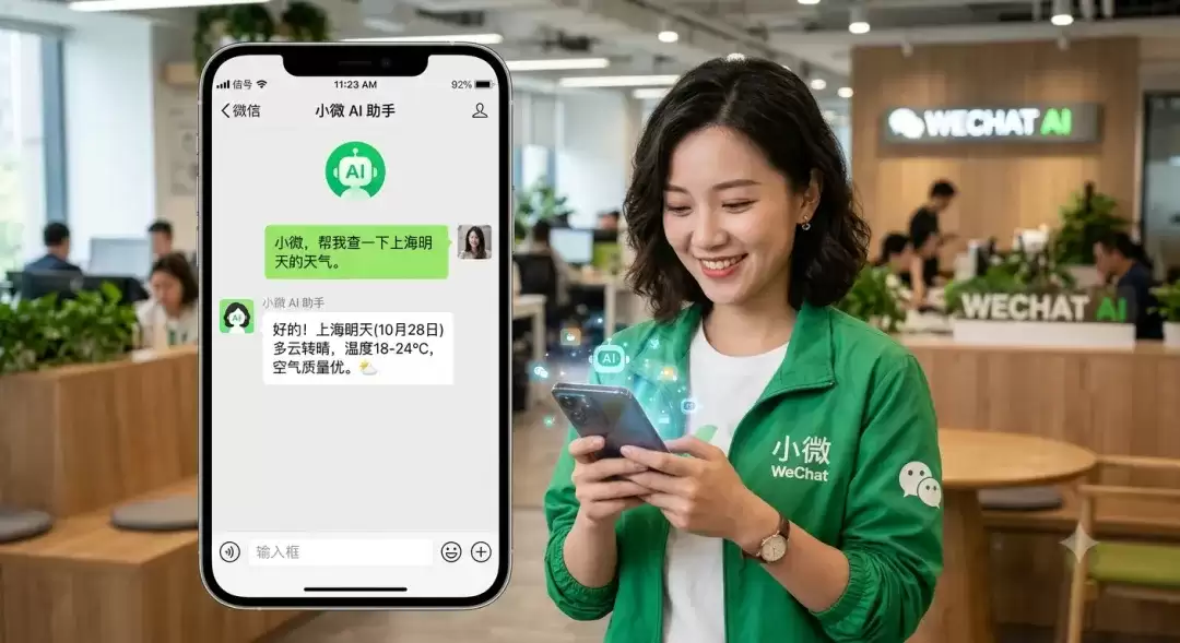 微信推了 AI 助手小微 它会成为 AI 大模型的战场吗