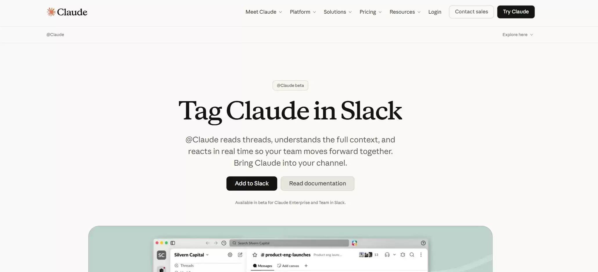 Claude Tag – Anthropic打造的Slack团队协作与企业AI Agent