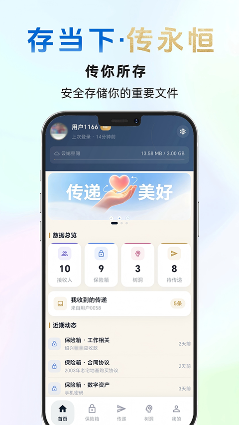 传存