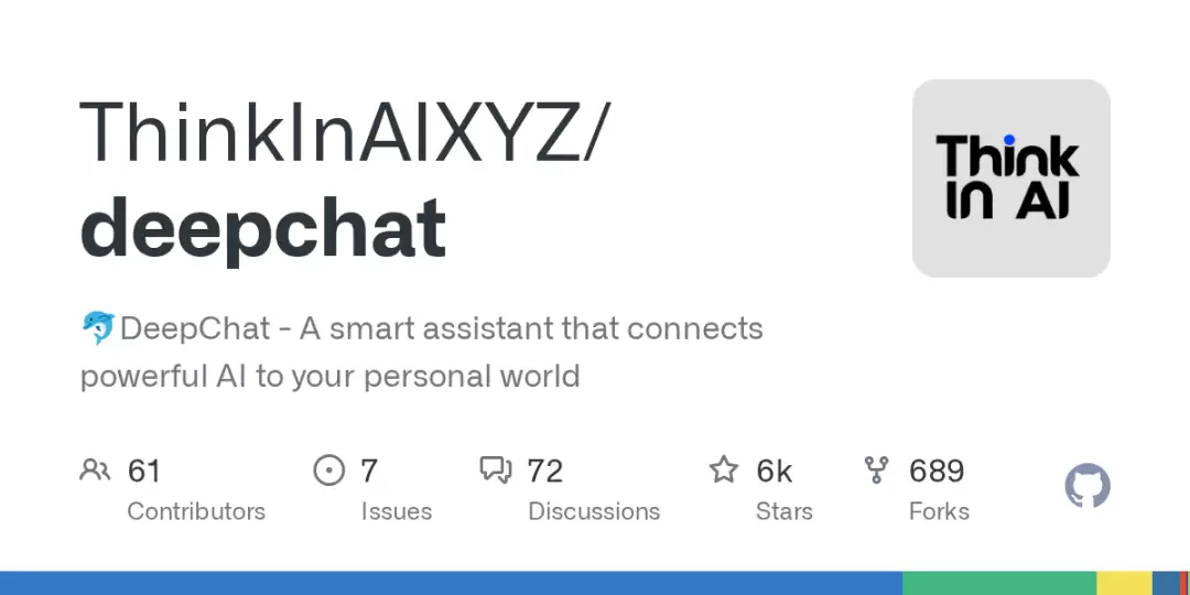 用DeepSeek搭配DeepChat:6K star:太丝滑了