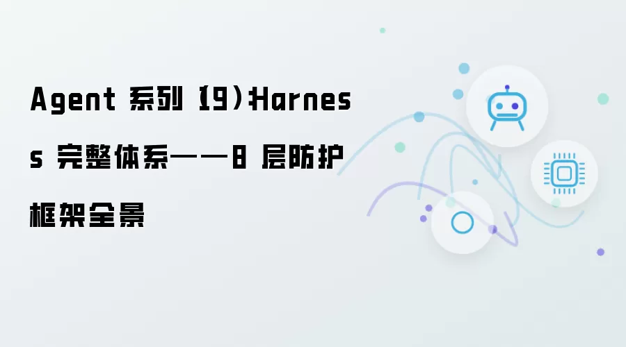 Agent 系列（19）：Harness 完整体系——8 层防护框架全貌
