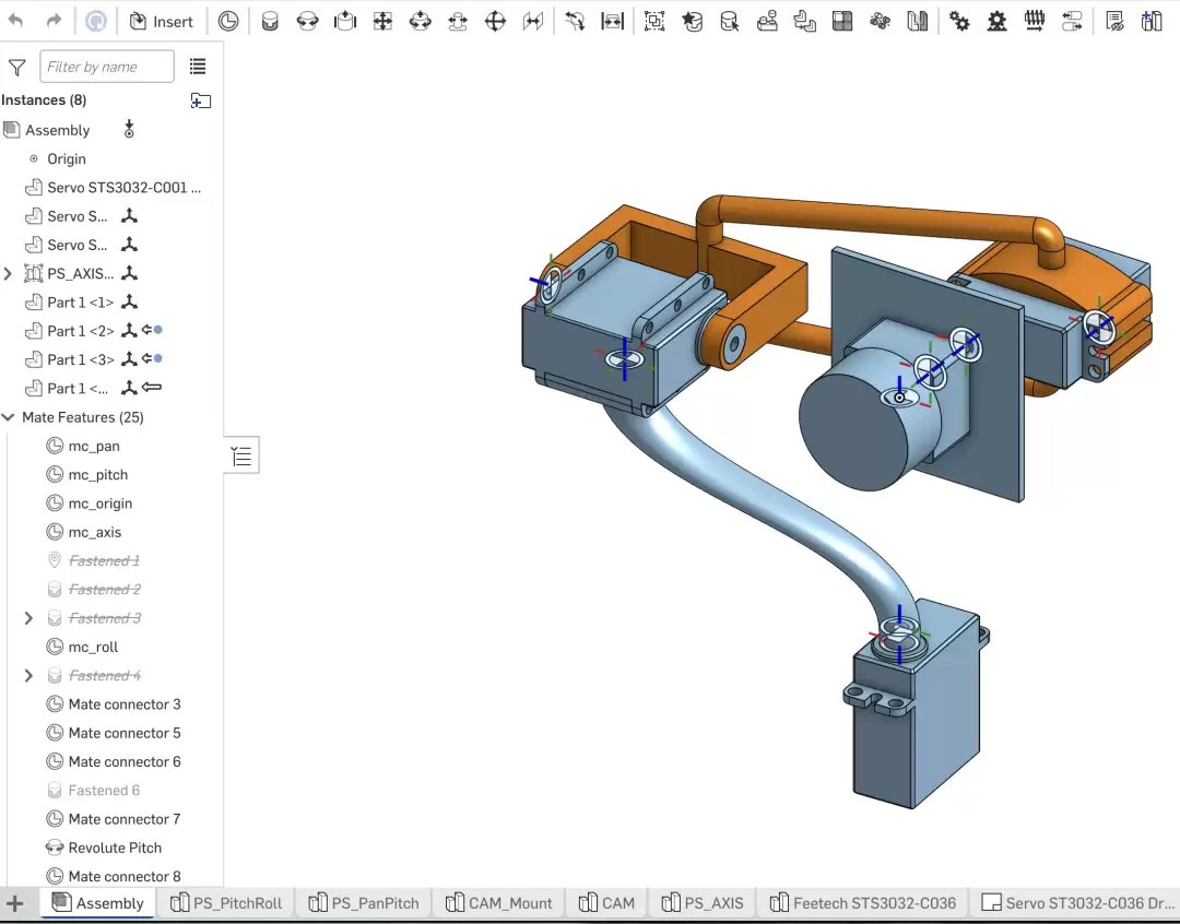 让 AI 真正接入 CAD：一次 Onshape 和 LLM 的云台工作流实践