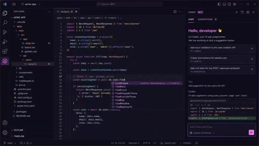 Codex-IDE