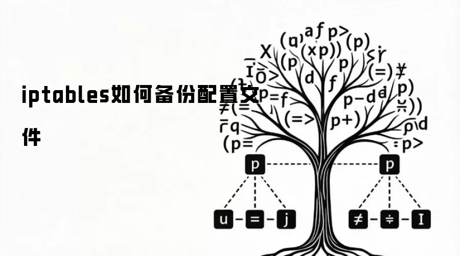 iptables备份配置文件的方法