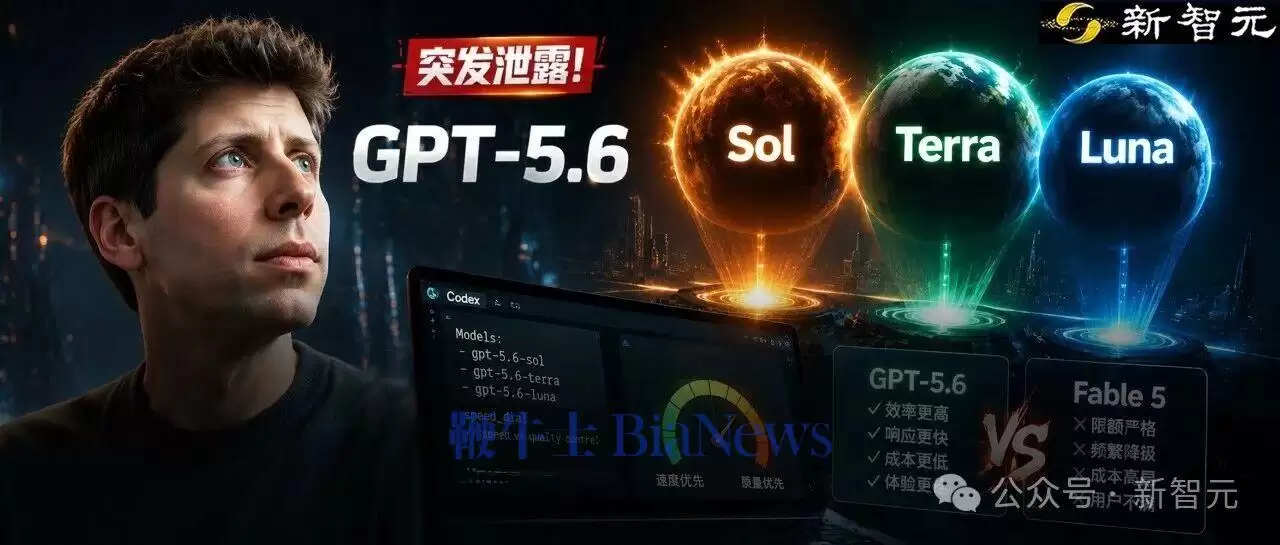 趁火打劫！GPT-5.6三大模型全曝：定档7月7日？