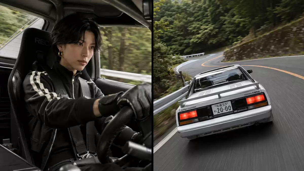 分屏 MR2 峠Touge 驾驶