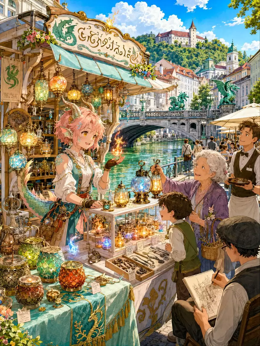 异界龙女的火焰商店