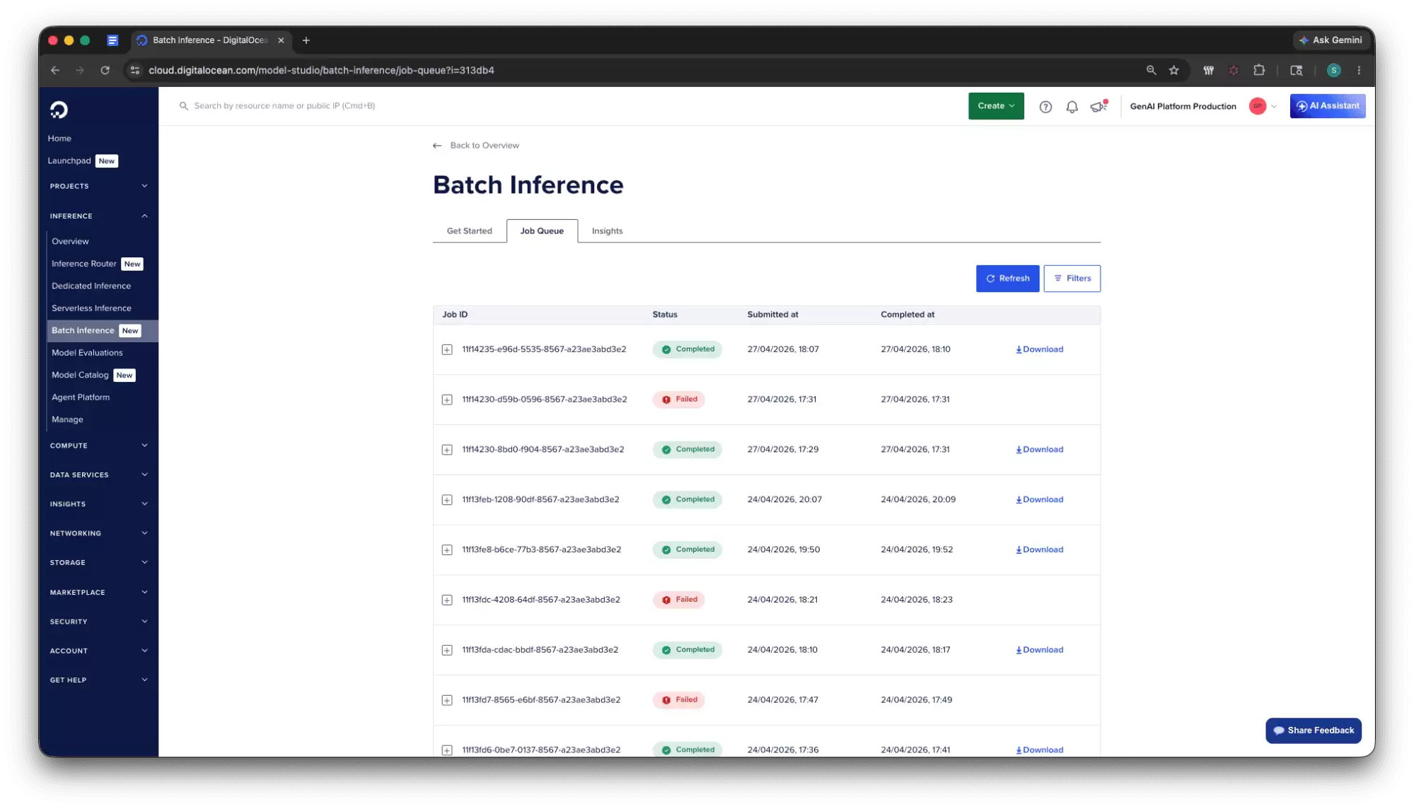 AI推理成本腰斩：DigitalOcean 批量推理服务正式上线
