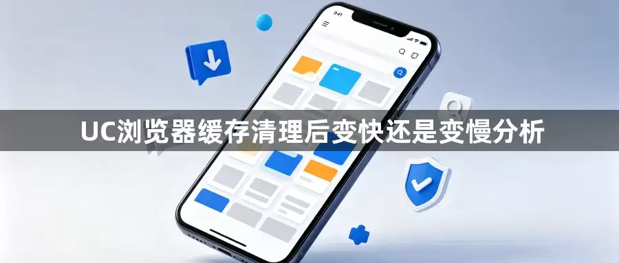 UC浏览器缓存清理后变快还是变慢解析