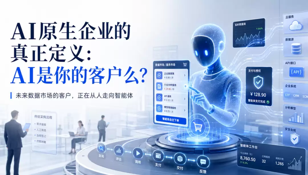 AI 原生企业的真正定义：你的客户 是 AI 吗？