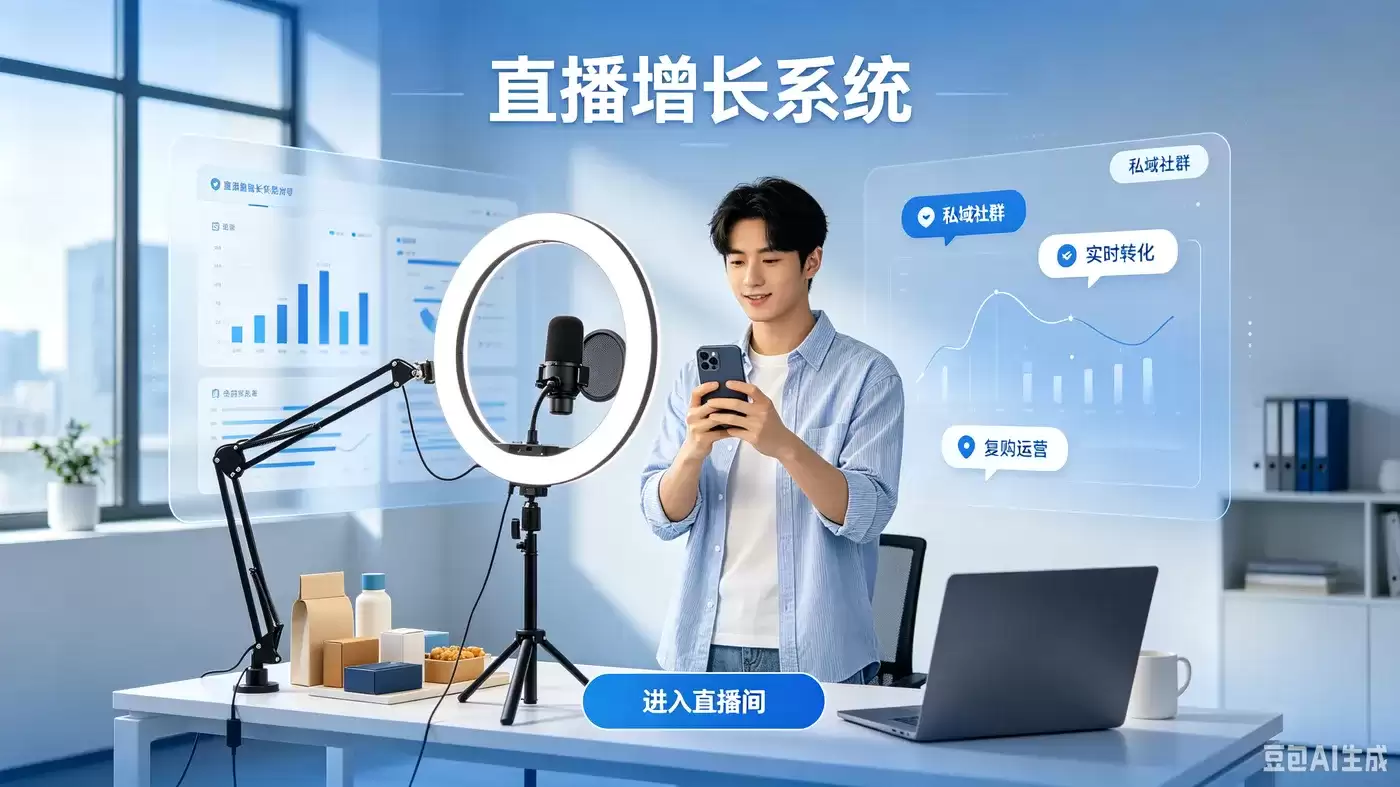 直播加私域系统源码如何实现直播:商城:会员一体化？
