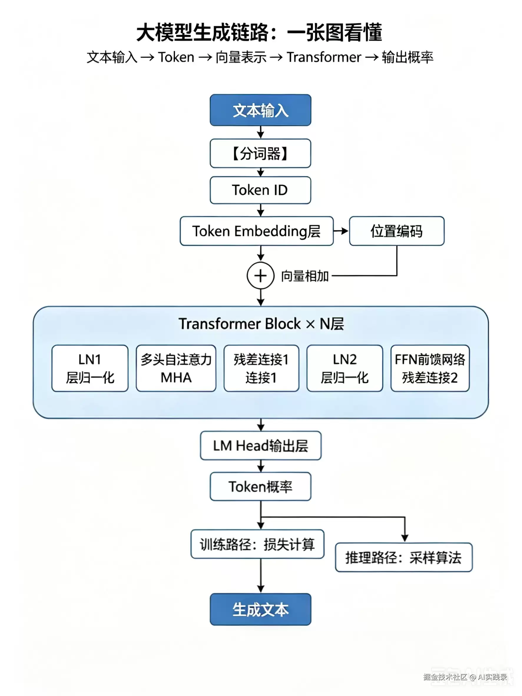 大模型架构：剖析大模型预测输出文本的底层逻辑