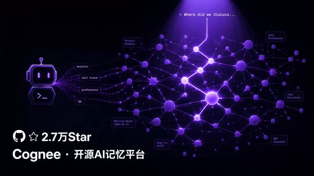 拆解2.8万Star开源项目Cognee：如何用知识图谱实现RAG和Agent记忆
