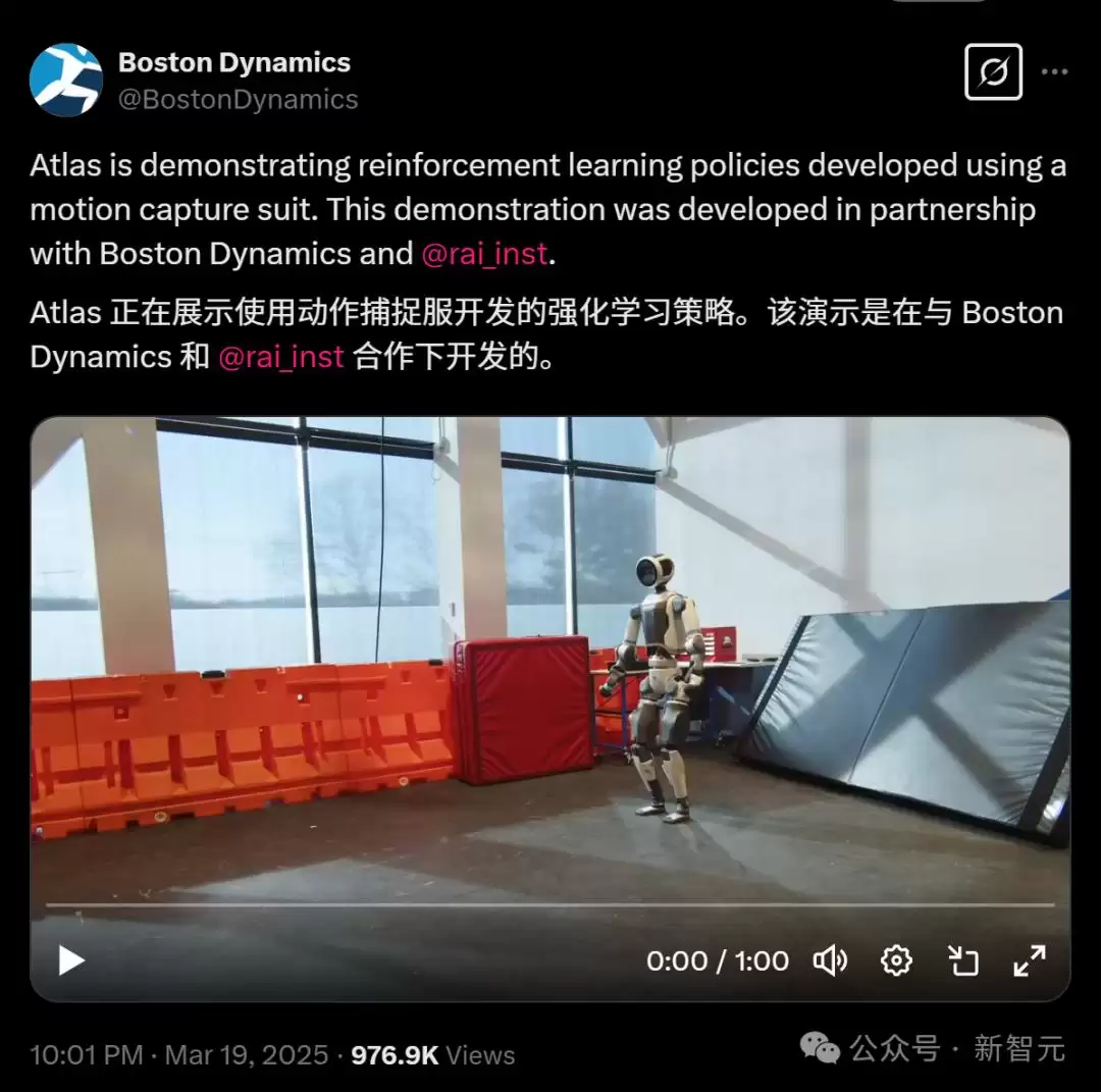 Atlas机器人越来越像人了：强化学习加持爬行 翻跟头 跳街舞 已安排进厂打工