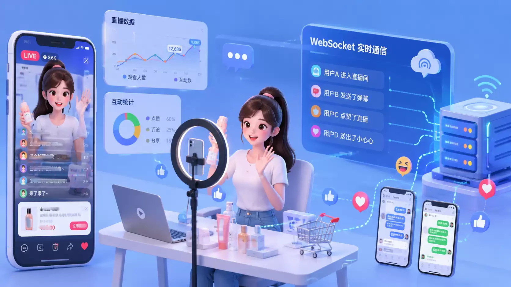 私域直播小程序开发：直播推流及WebSocket实时通信实践