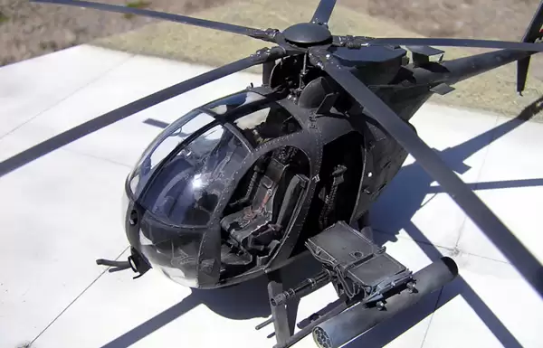 《巅峰坦克》武装直升机阵营：AH-6武装直升机