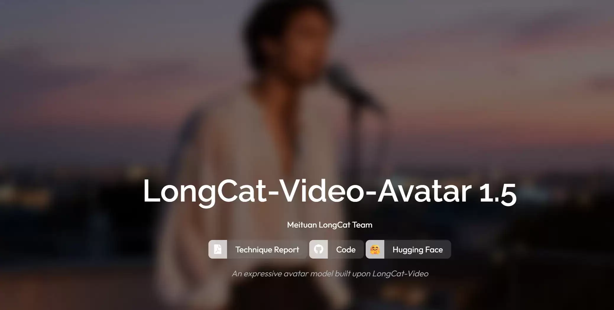 LongCat-Video-Avatar 1.5 – 美团发布音频驱动数字人视频生成模型