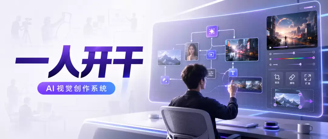 以前做视觉要靠团队：现在一个AI工具就够了！
