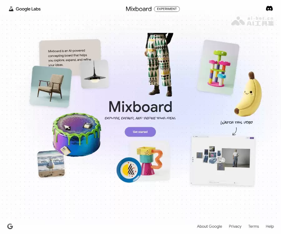 Mixboard-Google Labs 推出 AI 无限画布工具