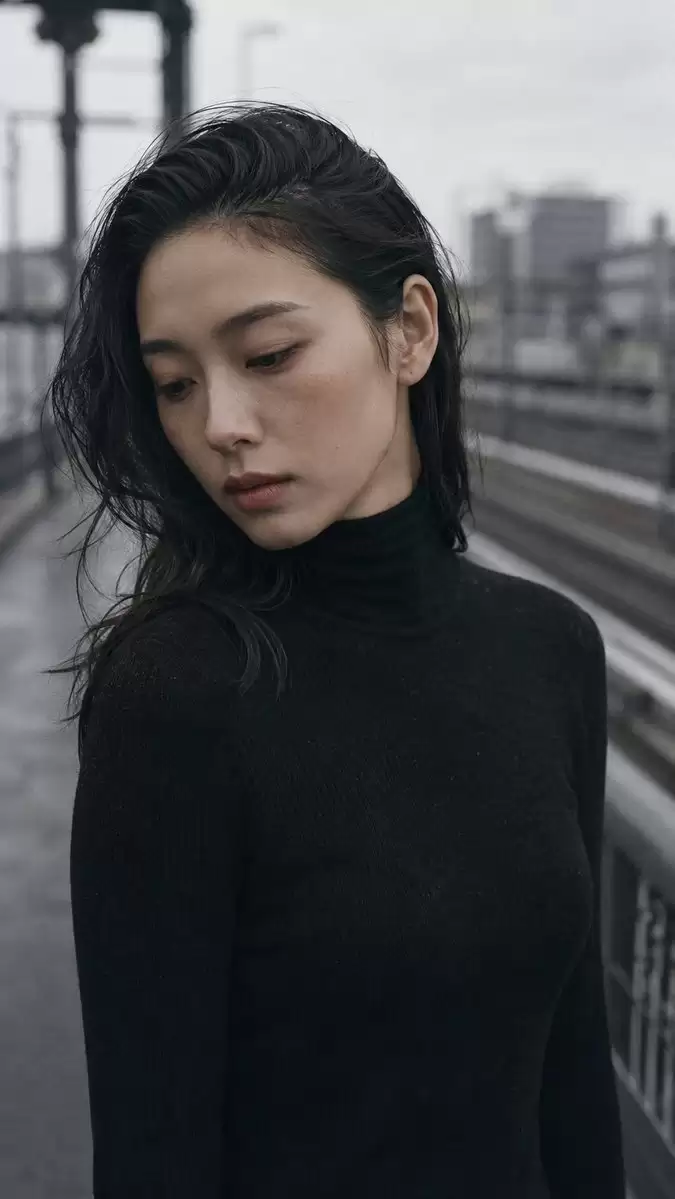 日本女性：电影感肖像