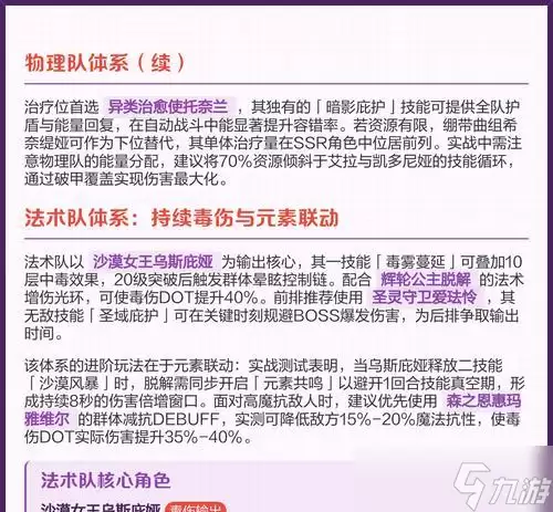复苏的魔女游戏破甲角色培养方法从零开始