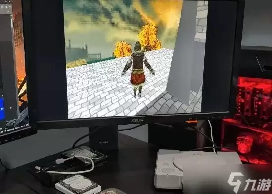 《艾尔登法环》逆向移植到PS1 基于我的世界引擎运行