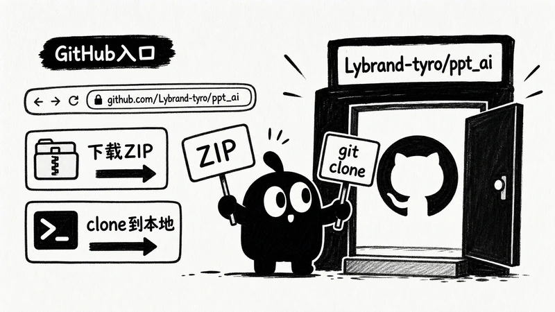Lybrand-tyro/ppt_ai GitHub 下载入口与本地安装测试教程