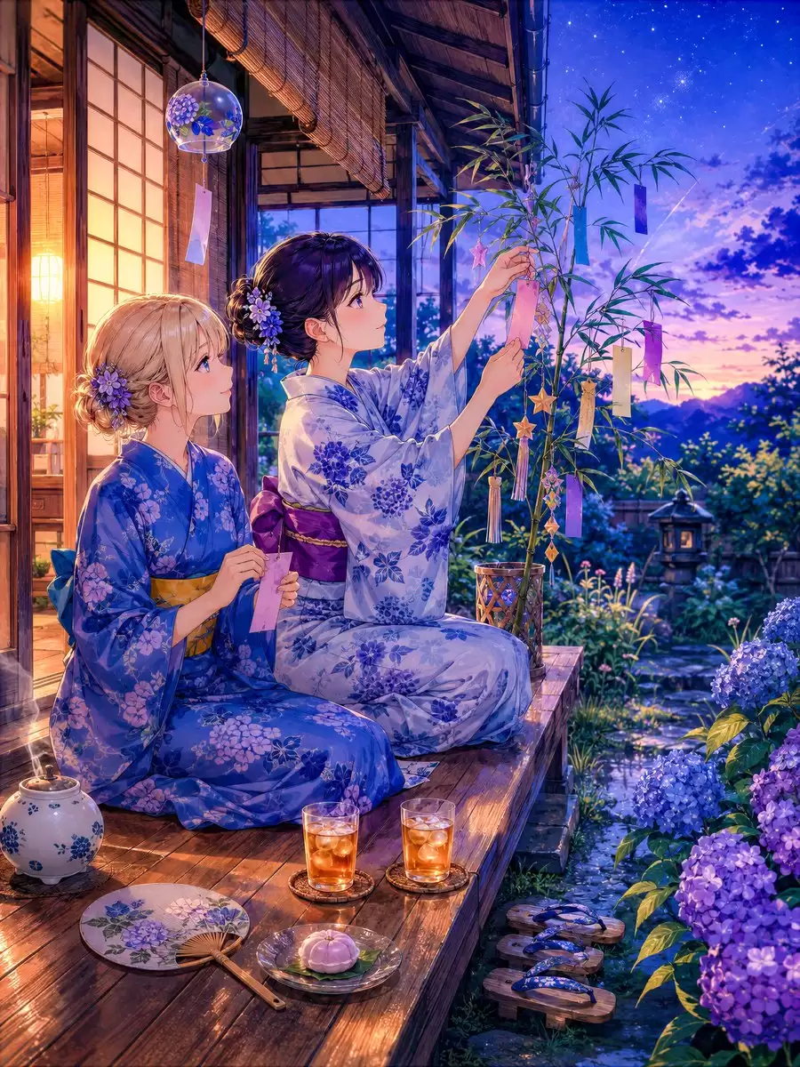 七夕缘侧动画场景