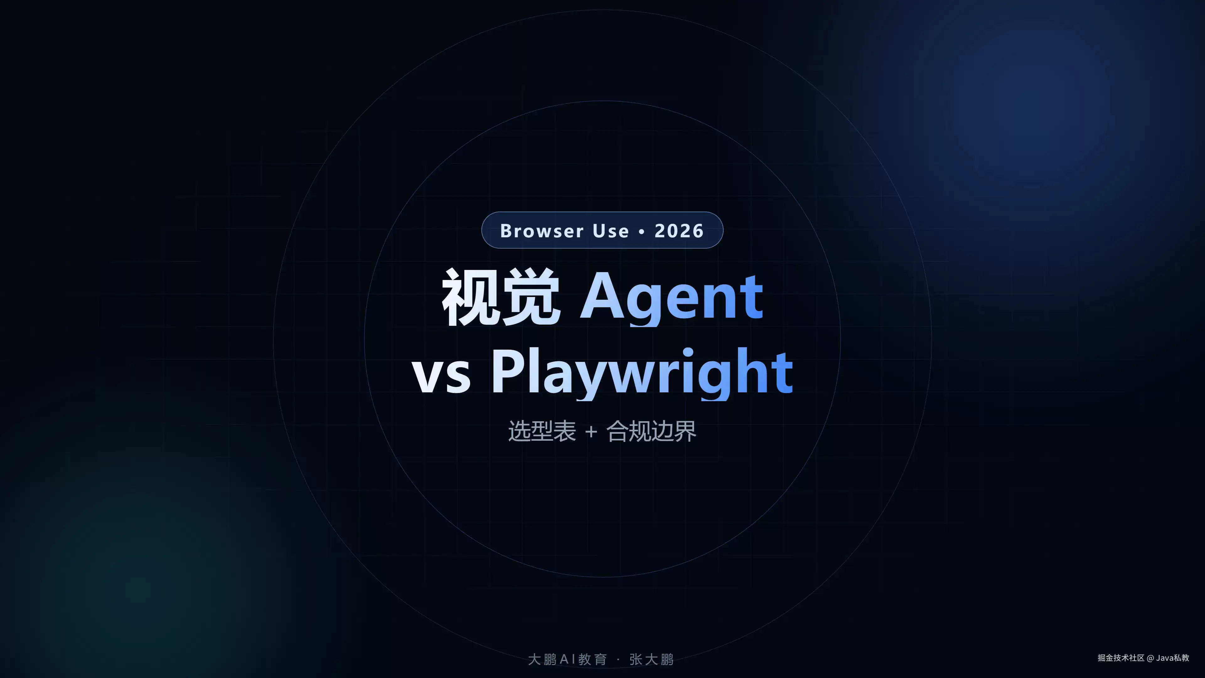 视觉 Agent 爬取对比 Playwright 脚本：Browser Use 2026 选型表
