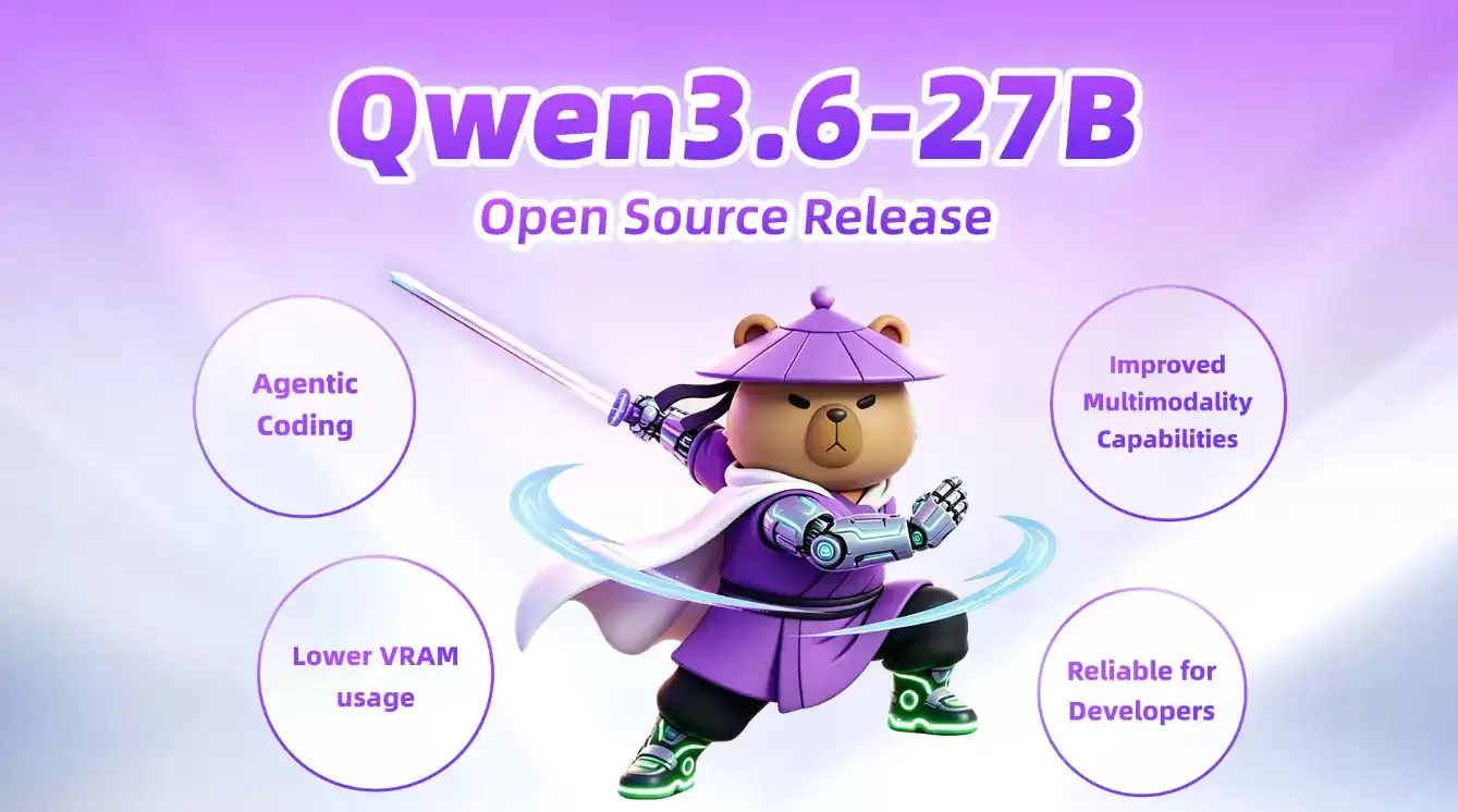 Qwen3.6-27B - 阿里通义开源的旗舰智能体编程模型