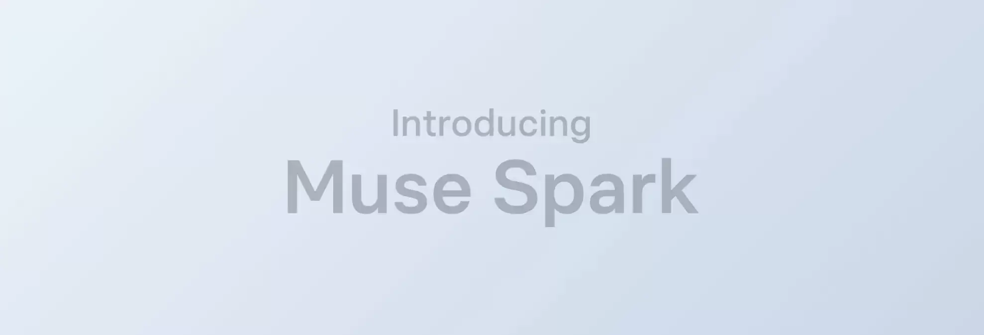 Muse Spark – Meta 推出原生多模态多智能体推理模型
