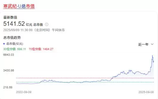 寒武纪：5000亿市值与50亿营收之下的国产AI芯片博弈