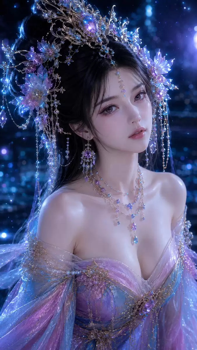 3D CG 东方奇幻佳丽插画