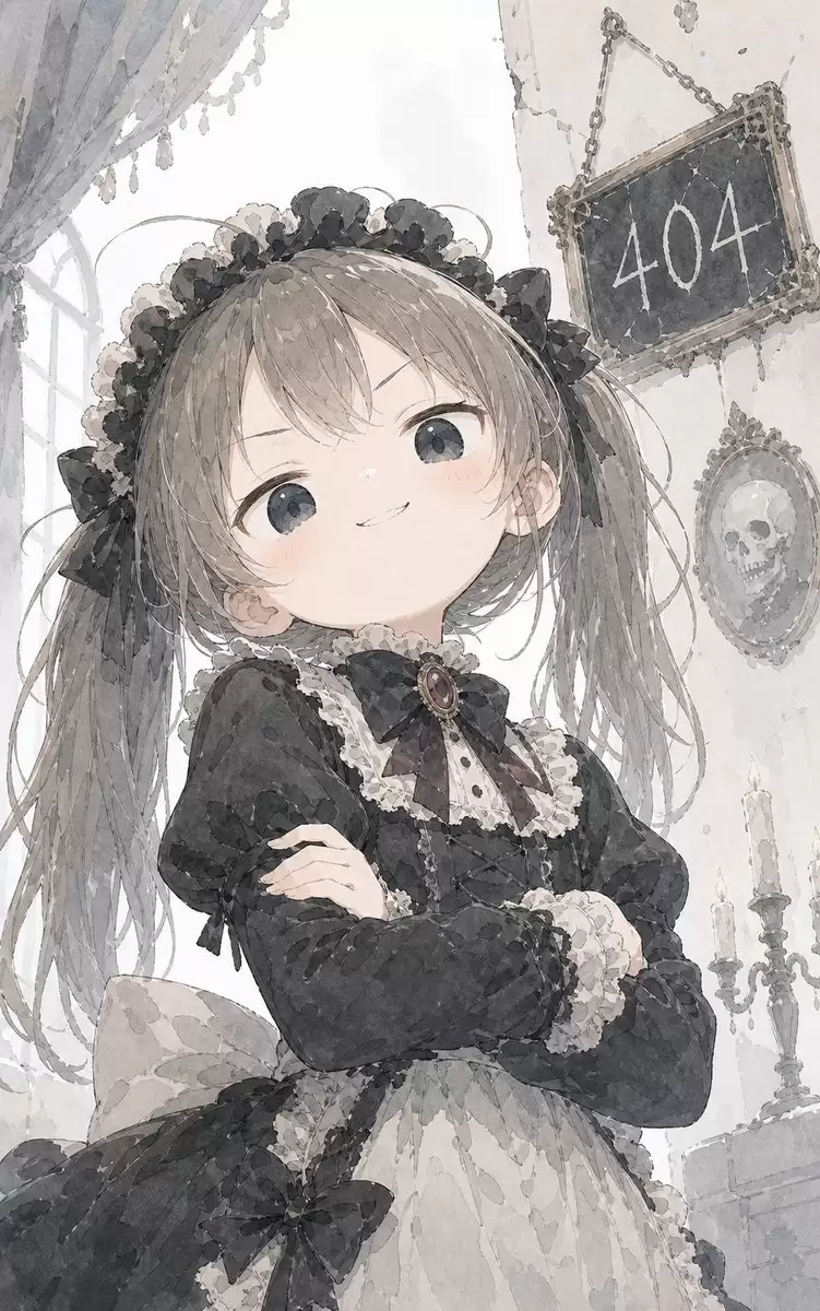 哥特傲娇女仆 404 肖像