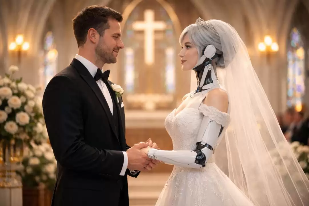 《Her》照进现实：全球出现AI婚礼，为什么有人选择和AI结婚？