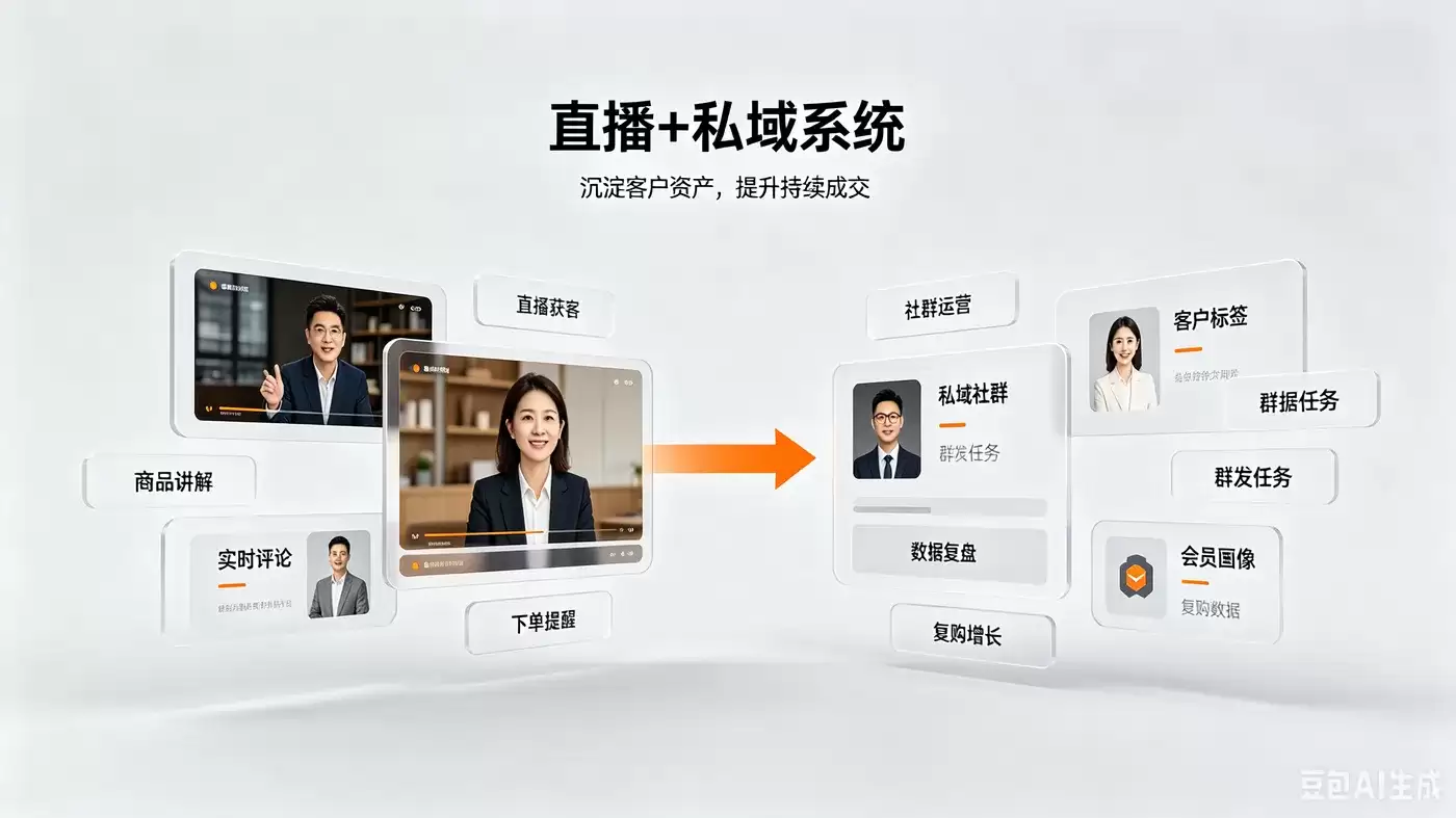 企业如何挑选直播加私域系统源码