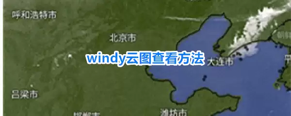 windy云图查看教程