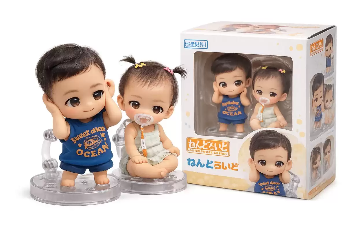 Nendoroid 风格微缩手办 日式