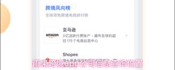 雨果跨境如何查看公司信息